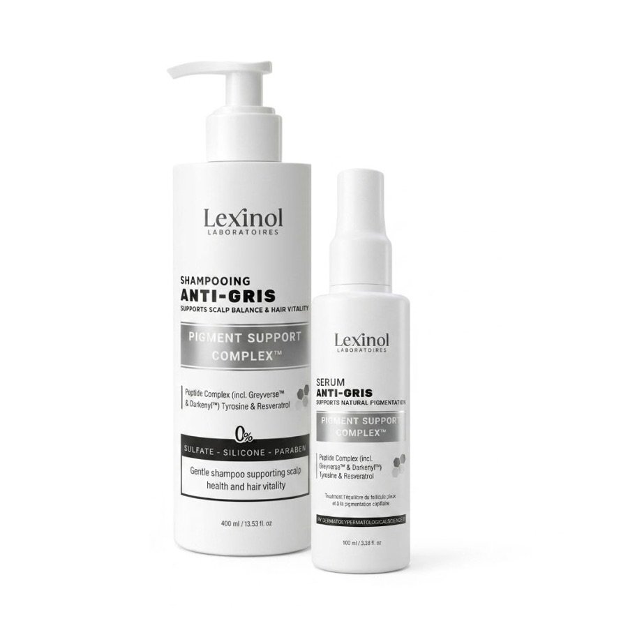 Shampooing et Sérum Anti-Gris Lexinol